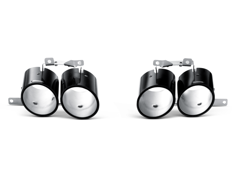 Akrapovic 10-14 Lamborghini Gallardo LP 570-4 Coupe/Spyder Tail Pipe Set (Carbon) TP-CT/8