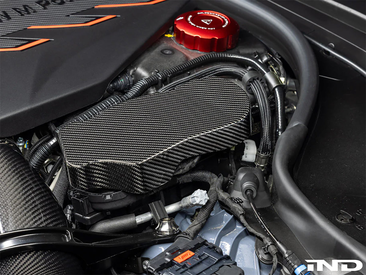 AutoTecknic Pre-Preg Carbon Engine Cover Extension Set - G90/ G99 M5