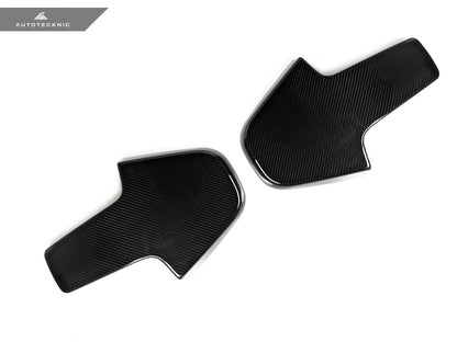 AutoTecknic Dry Carbon Seat Back Cover Set - F97 X3M | F98 X4M