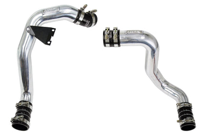 HPS Hot & Cold Side Charge Pipe with CAC Hose Intercooler Boots, 03-07 Ford F550 Superduty Powerstroke 6.0L Diesel Turbo