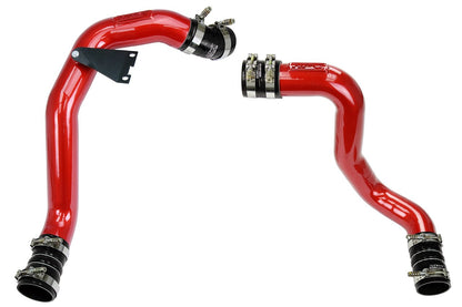 HPS Hot & Cold Side Charge Pipe with CAC Hose Intercooler Boots, 03-07 Ford F450 Superduty Powerstroke 6.0L Diesel Turbo