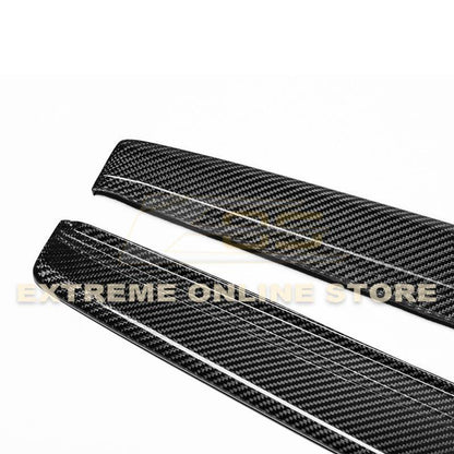 2012-18 BMW 3-Series F30 31 M-Sport Extended Carbon Fiber Side Skirts