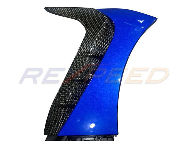 Rexpeed V2 Carbon Fiber Fender Ducts Fins | 2022+ Subaru BRZ / Toyota GR86 (FR74)