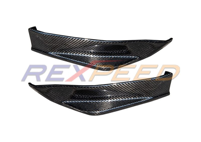 BRZ/FRS STI Style Carbon Rear Bumper Extensions