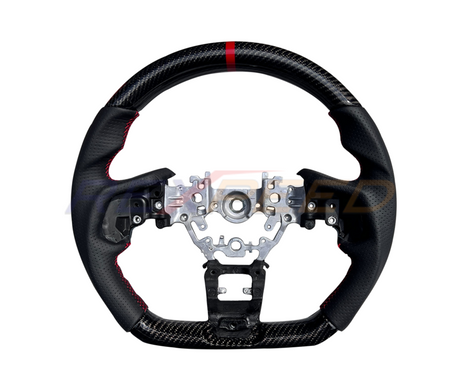 Rexpeed Black Leather Steering Wheel | 2022+ Subaru WRX (G80)