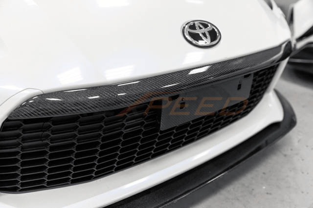 Rexpeed Carbon Fiber Front License Plate & Front Nose Extension | 2022+ Subaru BRZ / Toyota GR86 (FR116)