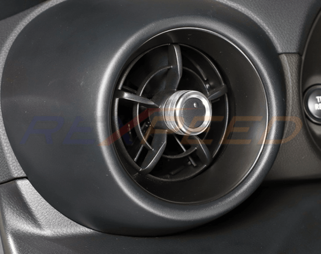 Rexpeed Alloy Audio Volume & AC Knob Cover | 2022+ Subaru BRZ / Toyota GR86 (FR148)