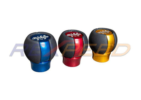 Rexpeed Black Leather Aluminum Shift Knob | 2022+ Subaru BRZ / Toyota GR86 (FR183)