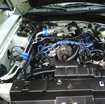 Ford Mustang GT Cold Air Intake Powder Coated Chrome Kit 96-04