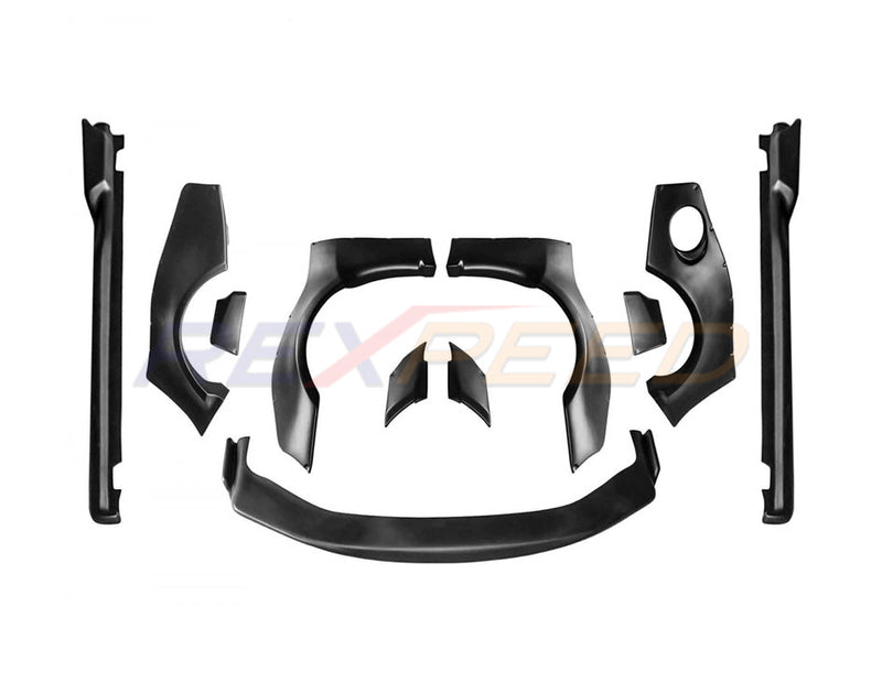 FRS/BRZ Rocket Bunny Fiberglass Wide Body Kit+skirts and splitter/ without diffuser