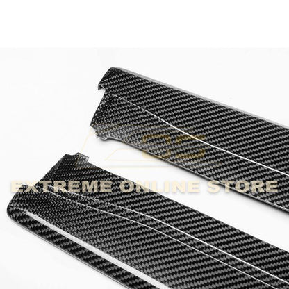 2012-18 BMW 3-Series F30 31 M-Sport Extended Carbon Fiber Side Skirts
