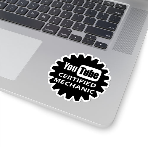 YouTube Certified Mechanic Stickers