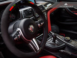 AutoTecknic Carbon Alcantara Shift Console Trim - F80 M3 | F82/ F83 M4