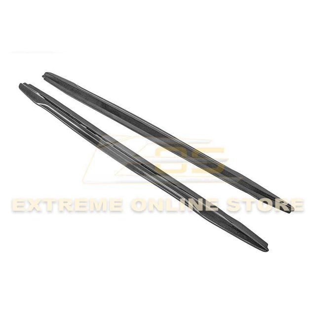 2016-19 Cadillac ATS-V Carbon Fiber Side Skirts Rocker Panels