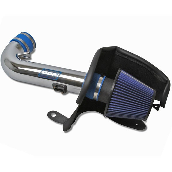 Ford Mustang GT Cold Air Intake Kit Powder Coated Chrome 11-14