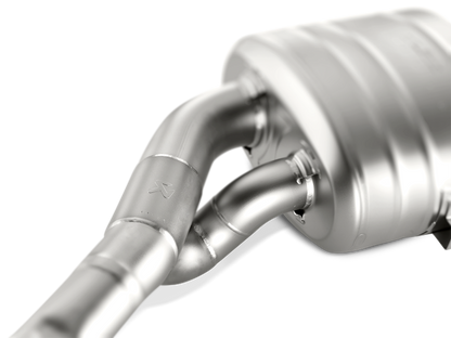 Akrapovic 13-17 Audi S6 Avant/Limousine (C7) Evolution Line Cat Back (Titanium) w/ Carbon Tips S-AU/TI/6H