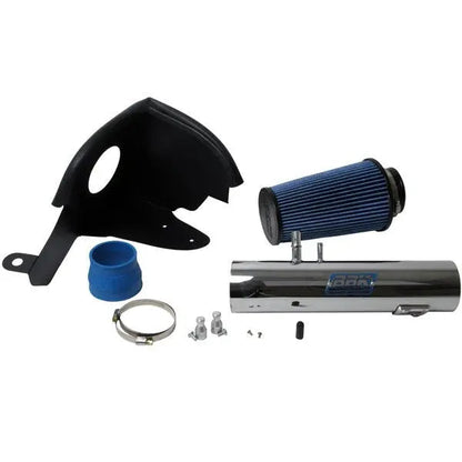 Ford Mustang V6 Cold Air Intake Kit Powder Coated Chrome 11-14