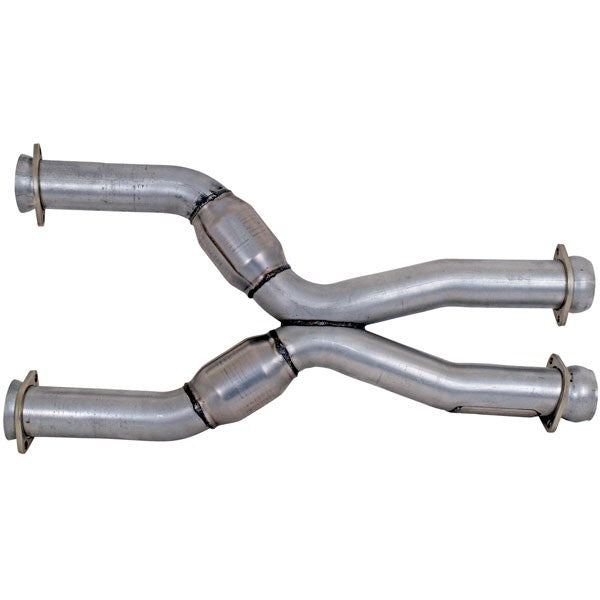 Ford Mustang Coyote 5.0 Swap High Flow Catted X-Pipe 87-04