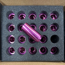 NNR 48mm inner hex lug nuts 12x1.5 pink NNR-LN-IH481215PK