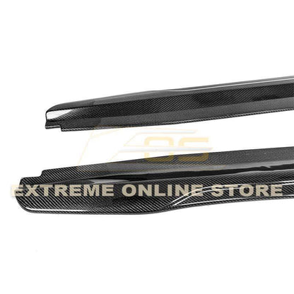 2016-19 Cadillac ATS-V Carbon Fiber Side Skirts Rocker Panels