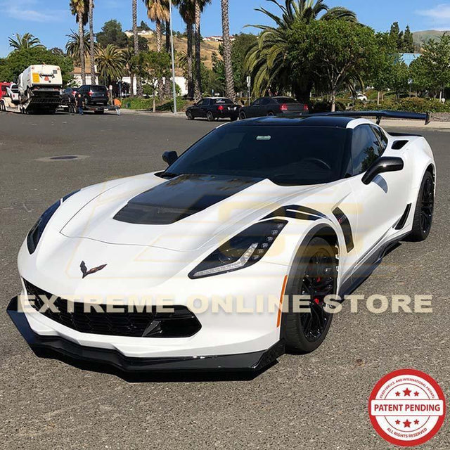 Corvette C7 ZR1 ZTK Conversion Rear Spoiler High Wing