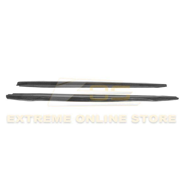 2016-19 Cadillac ATS-V Carbon Fiber Side Skirts Rocker Panels