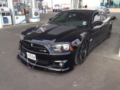 Dodge Charger SRT-8 Carbon Fiber Front Wind Splitter 2011 - 2014