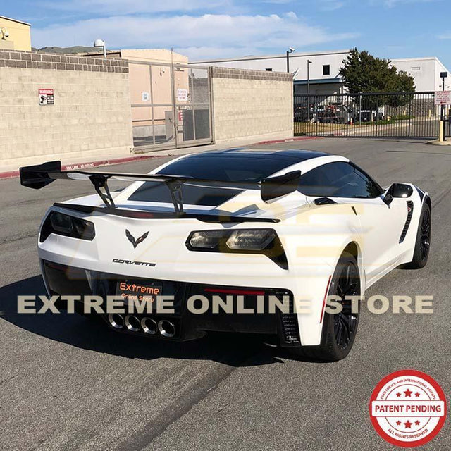 Corvette C7 ZR1 ZTK Conversion Rear Spoiler High Wing