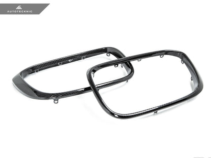 AutoTecknic Replacement Dry Carbon Grille Surround Set - G01 X3 | G02 X4 Pre-LCI