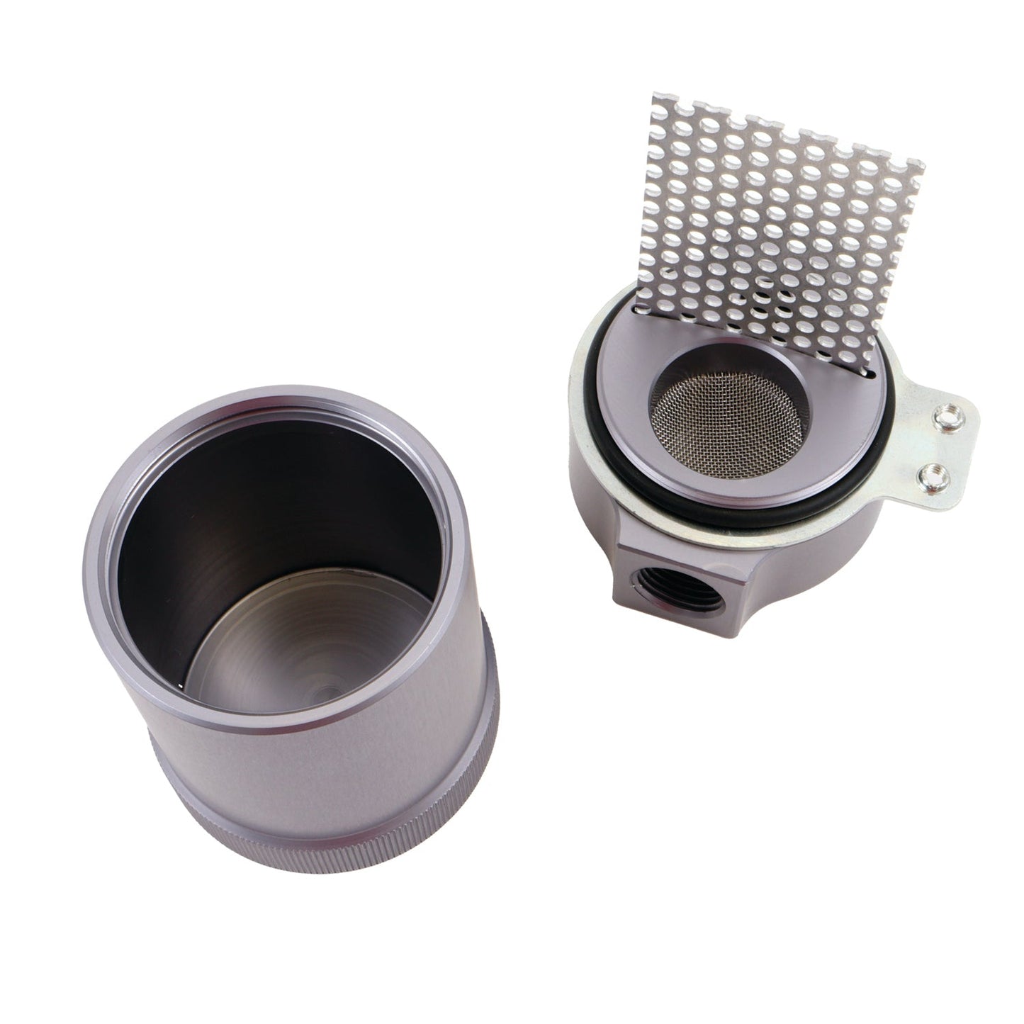 Ford Mustang GT 5.0 Oil Separator Kit With Billet Aluminum Catch Can 11-17