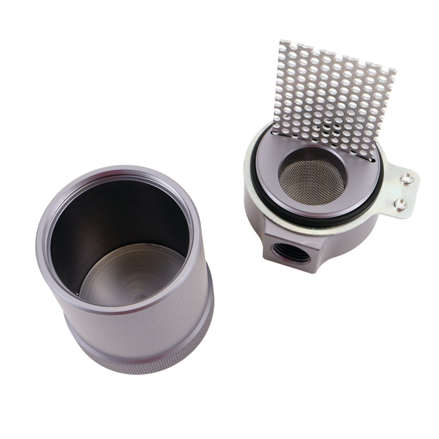 Ford Mustang GT 5.0 Oil Separator Kit With Billet Aluminum Catch Can 11-17