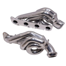 Ford F150 5.0 Coyote 1-3/4 Shorty Tuned Length Exhaust Headers Polished Silver Ceramic 11-14