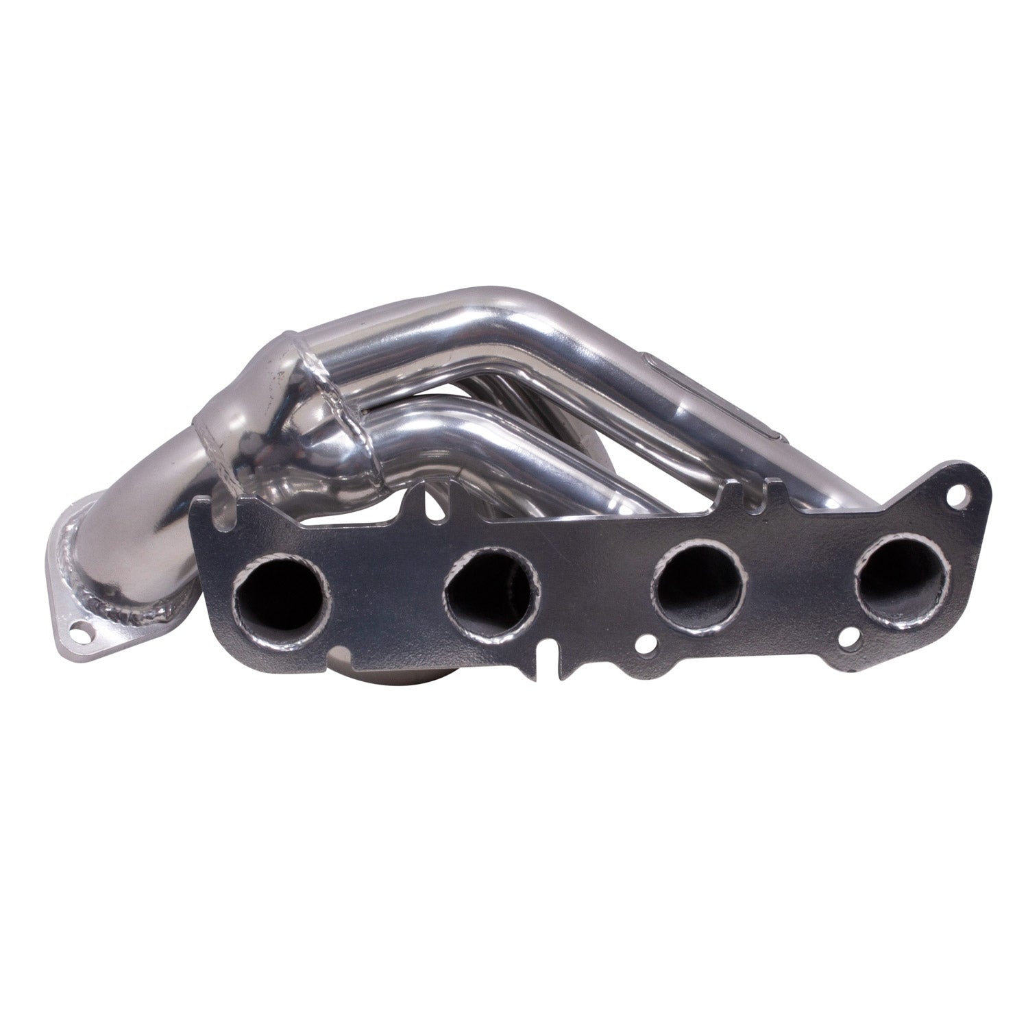 Ford F150 5.0 Coyote 1-3/4 Shorty Tuned Length Exhaust Headers Polished Silver Ceramic 11-14