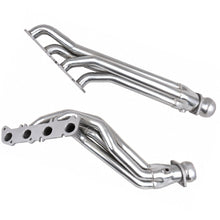 Ford F150 Truck 5.0 Coyote 1-3/4 Long Tube Exhaust Headers Polished Silver Ceramic 11-14