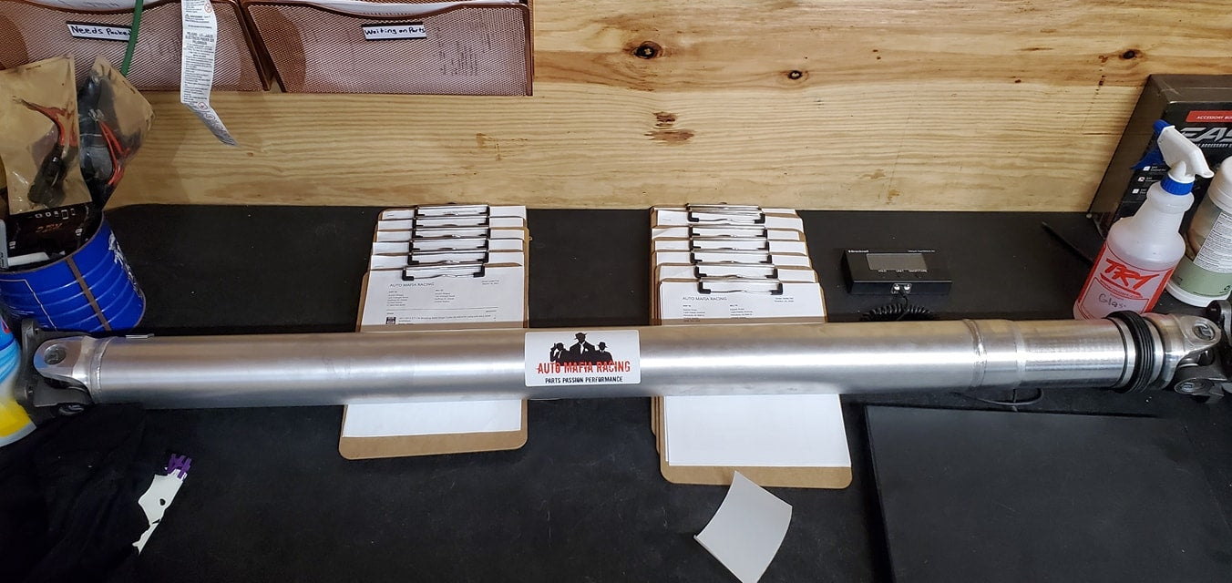 AUTO MAFIA RACING ALUMINUM DRIVESHAFT FOR 11-14 V6 MUSTANGS