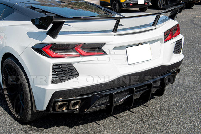 Chevrolet Corvette C8 Z51 Add-On Rear Diffuser Fin