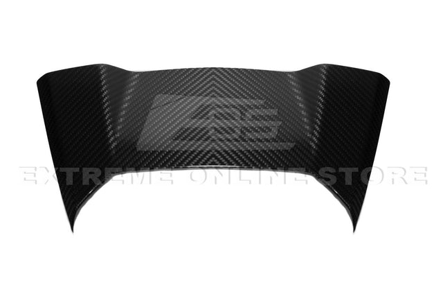 Corvette C8 Coupe Carbon Fiber Upper Waterfall Speaker Grille Cover