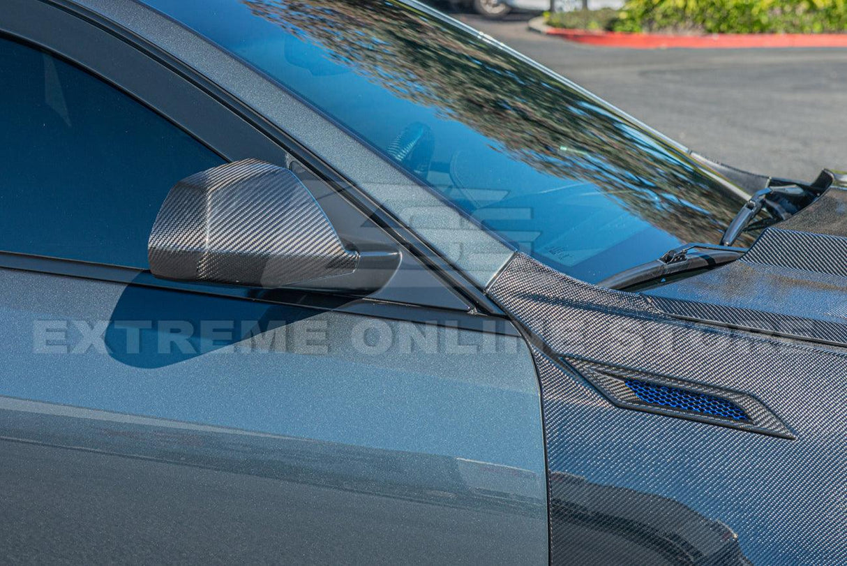 2009-15 Cadillac CTS | CTS-V Carbon Fiber Mirror Covers