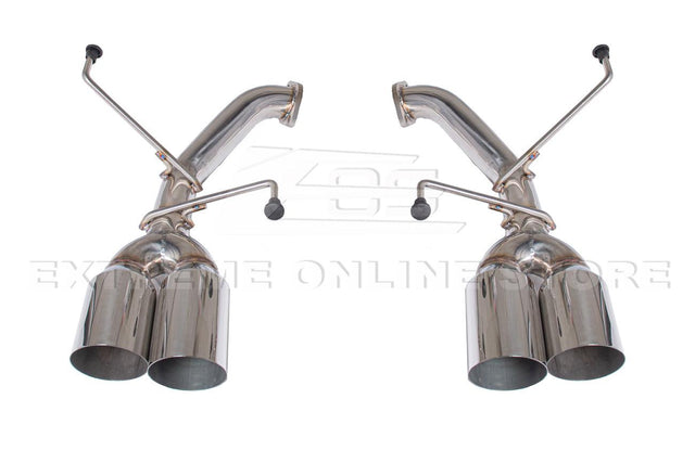 2022-Up Subaru WRX | Axle Back Muffler Delete Double Wall 4" Quad Tips Exhaust