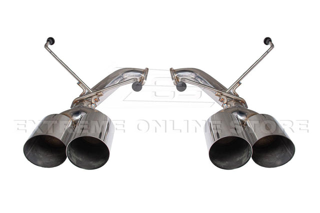 2022-Up Subaru WRX | Axle Back Muffler Delete Double Wall 4" Quad Tips Exhaust