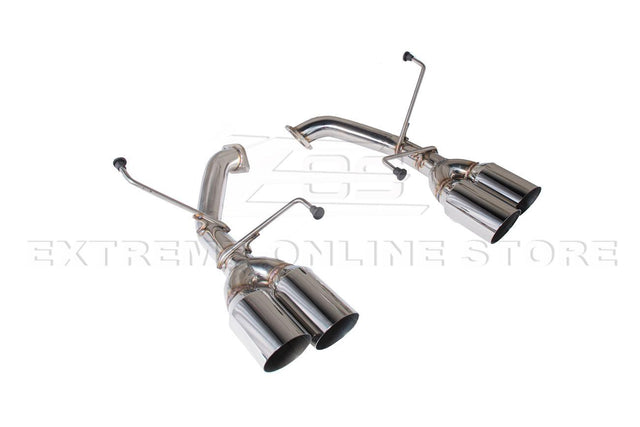 2022-Up Subaru WRX | Axle Back Muffler Delete Double Wall 4" Quad Tips Exhaust