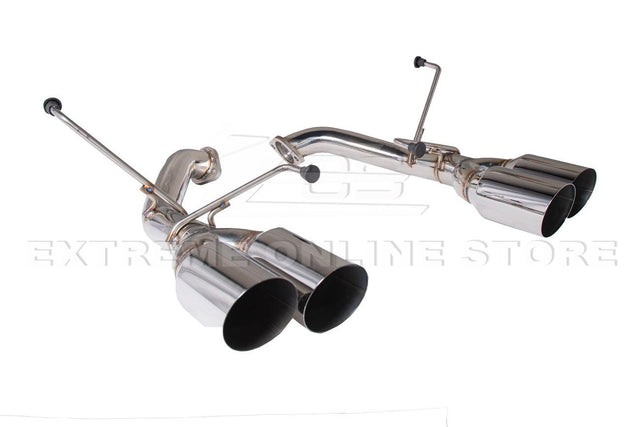 2022-Up Subaru WRX | Axle Back Muffler Delete Double Wall 4" Quad Tips Exhaust