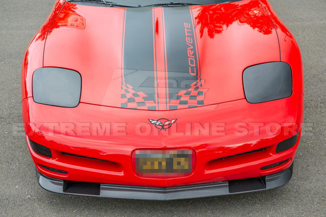 Chevrolet Corvette C5 Carbon Fiber Front Headlight Covers