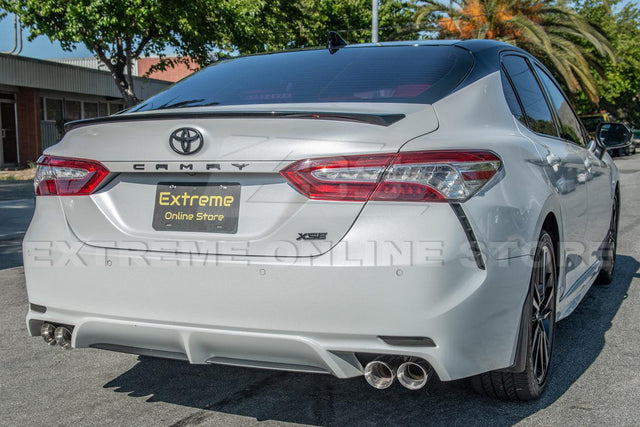 2018-Up Toyota Camry Muffler Delete Axle Back Quad Tips Exhaust