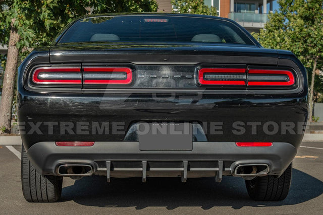 2015-Up Dodge Challenger SRT Add-On Rear Diffuser