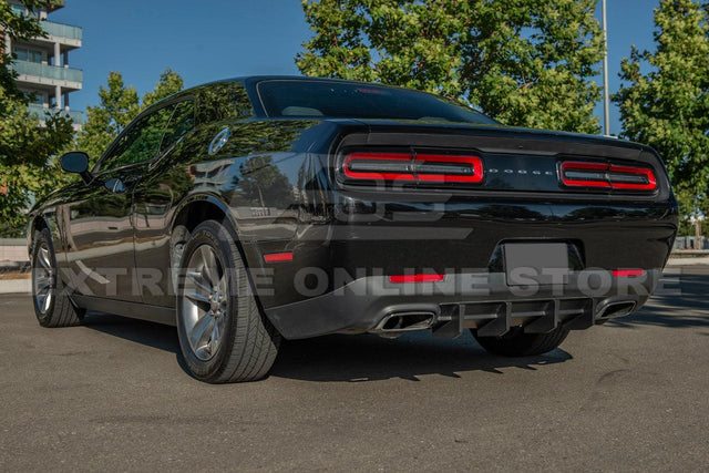 2015-Up Dodge Challenger SRT Add-On Rear Diffuser