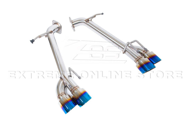 2018-Up Toyota Camry Muffler Delete Axle Back Quad Tips Exhaust