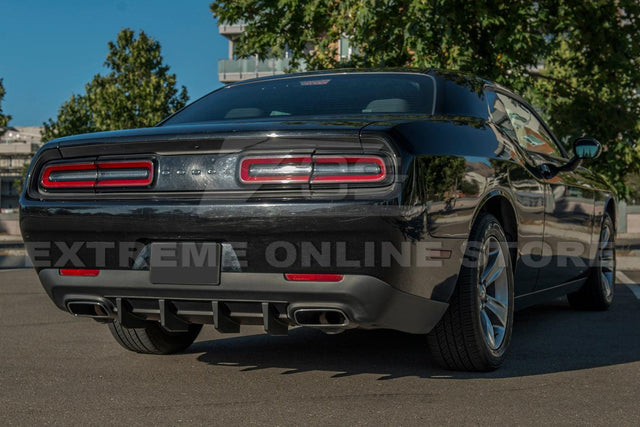 2015-Up Dodge Challenger SRT Add-On Rear Diffuser