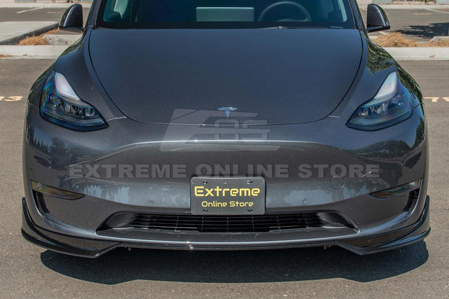 2020-Up Tesla Model Y Front Splitter Lip & Side Skirt