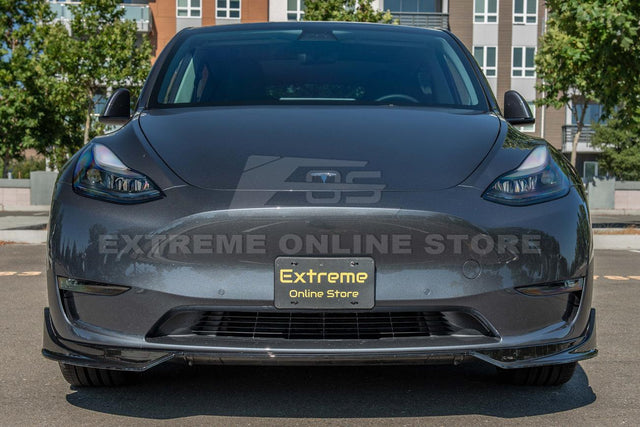 2020-Up Tesla Model Y Performance Front Splitter Lip